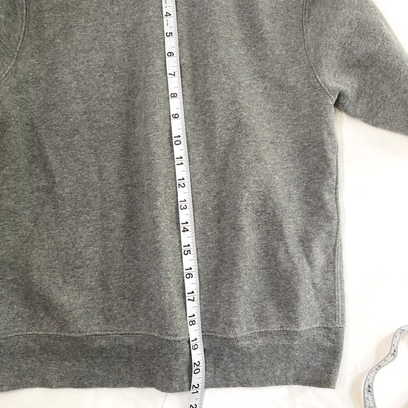 POLO Ralph Lauren Dark Gray Heather Zip Front Hoodie SZ M (10-12) - Picture 6 of 6